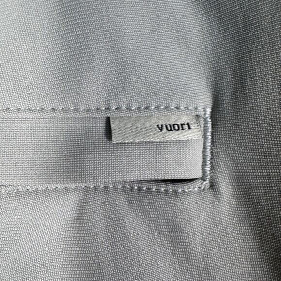 Vuori Pants Women Medium 33X33 Gray Meta Wideleg NWT Office Casual Dress - Picture 13 of 14